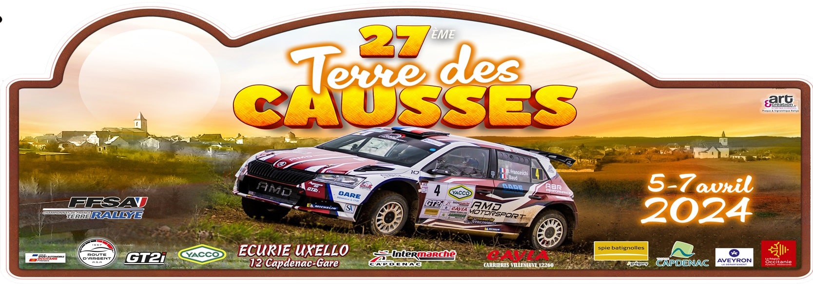 Rallye Terre des Causses 2024 Présentation Rallye Infos